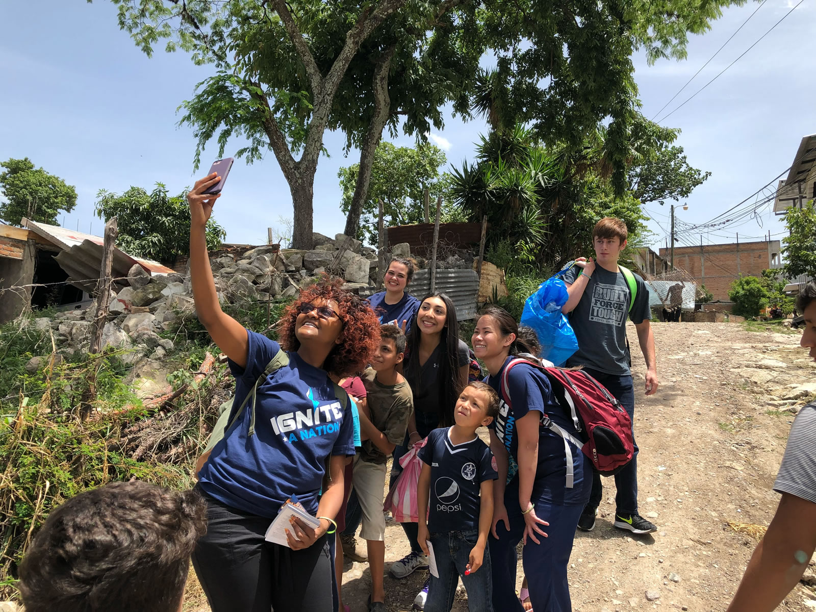 Light of Life International volunteers serving on a mission trip