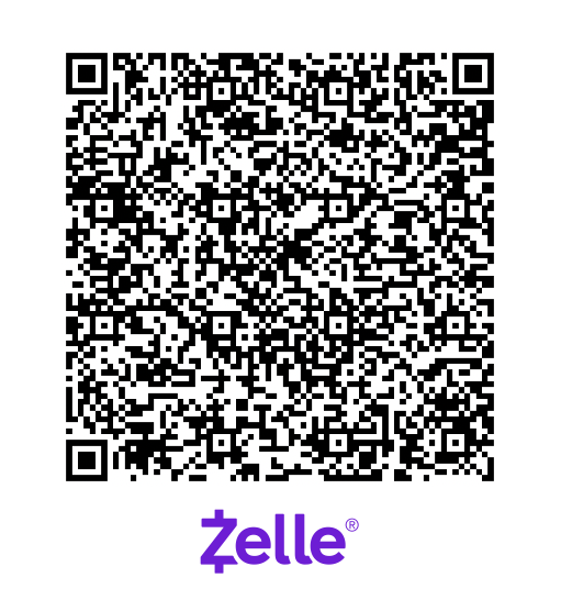 Zelle QR code for giving to Light of Life International